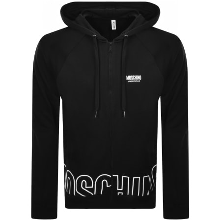 Moschino Eggs Print Hoodie Black | Mainline Menswear